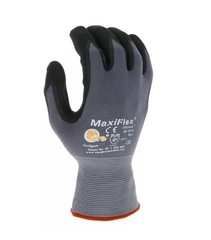 3 PAIR Small 34-874 MaxiFlex Ultimate Micro Foam Nitrile Grip Coated WORK GLOVES