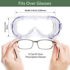 Anti Fog Safety Goggles Pack 24