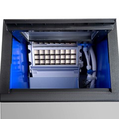 Built-in Commercial Ice Maker Stainless Steel Bar Restaurant Ice Cube Machine