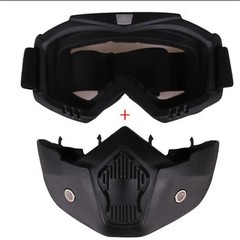 Safety Work Full Face Mask Shield & Goggles, Construction Eye Protection Eyewear