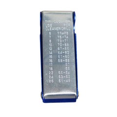 13 in 1 Welding Torch Nozzle Tip Cleaner Blue Metal Shell For Welder Soldering