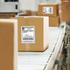 4000-60000 4×6 Fanfold Direct Thermal Shipping Labels for Zebra & Rollo Printer