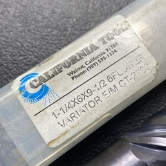CALIFORNIA TOOL 1-1/4X6X9-1/2 6 FL .472R VARIATOR E/M CT-2303