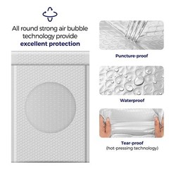 Poly or bubble Mailers Shipping Envelopes Self Sealing Plastic Mailing Bags 2.5