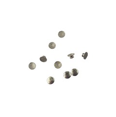 Dental Orthodontic Lingual Buttons Bondable Ceramic Round/Rectangular Base 10Pcs