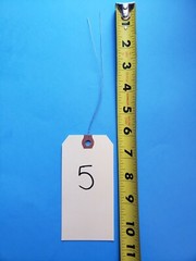 Wire Strung Manila Tags Inventory Hang Label Shipping Sizes # 1 2 3 4 5 6 Wired