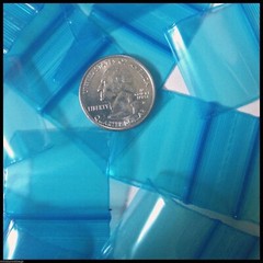 BLUE Apple Bags Liquidation 1000 bags, 10,000 bags, 50k bags (CHOOSE SIZE)