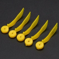 Pack of 100 Dental Plastic Wedges with Dental Holes 4 Colors XS/S/M/L