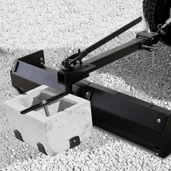 42″ Tow Behind Box Scraper Solid Steel Ground Blade Rust Resistant Lawn Tractor