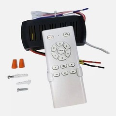 Black White Remote Control Ceiling Fan Kit 1 Set DC Output Ceiling Fan Receiver！
