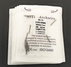 10PCS/Pack Dental Orthodontic Closed Coil Spring 0.012*12mm SALE