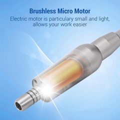 Micromotor LED eléctrico sin cepillo dental 2 hoyos/1:1/1:5/1:4.2 LED Mango