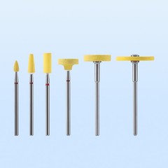 Dental Rubber Diamond Polisher Wheel Disc /Zirconia Porcelain Polish Burs HP