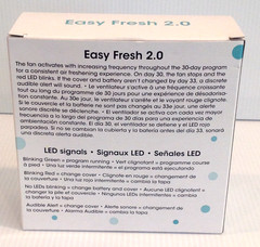 Fresh Products Easy Fresh 2.0 Air Freshener Dispenser Base Only White EFCABPE-A1