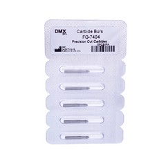 5Pcs Dental Tungsten Carbide Burs Trimming & Finishing Egg Football Bur FG 7404