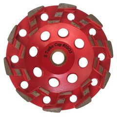 5″ High Performance Diamond Grinding Wheels, #20/25 Grit, 7/8″-5/8″ Arbor