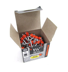 REMINGTON 1-1/2″ LOW VELOCITY FASTENERS 58050, BOX OF 100 pcs