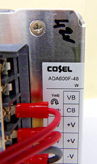 COSEL ADA600F-48 Power Supply Output: 48V 12.5A, Peak 15.5A Input: AC 100-240V