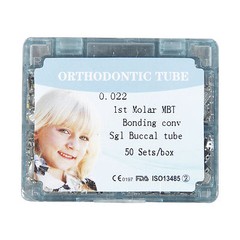 50 set/Box Dental Buccal Tube 1st Molar Bonding Convertible MBT 022 Orthodontic