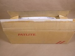 Patlite KJB-312 Signal Cube Tower 110-120V 15.4W , KJB-312-RYB+EVA01