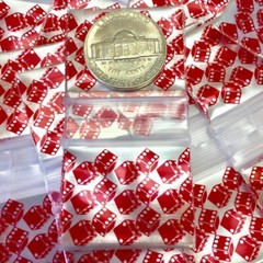BaggiesSince1987- 12510-S ZIP SEAL “TOP DOG” DESIGN BAGS 1000 PCS, 👀Details🔽