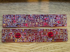 1x Cool Prototype Bare PCBs I/O Daughterboards Gold ENIG Engineering Sample #2