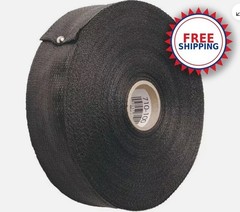 Nylon Duct Hanger Strap, Black 1.75in x 300ft – HVAC Ductwork Support FREE SHIP