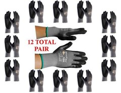 G-Tek MaxiFlex 34-874 PIP Seamless Knit Nylon Gloves – 12 Pairs – Choose Size!