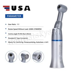 NSK Style Dental Slow Low Speed Contra Angle Handpiece Latch E-Type Attach YP