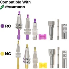 For Straumann ITI Healing Abutment & Transfer Impression Open Closed Tray NC/RC