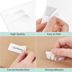 Address Shipping Labels 8.5×5.5 Self-Adhesive Blank for Laser & Inkjet Any Size