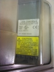 LOVE CONTROLS TEMPERATURE CONTROLLER 1008-16A2111