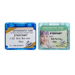 ETERFANT 1040PCs Dental Ortho Elastic Ligature Ties Rubber Bands/Buccal Tubes