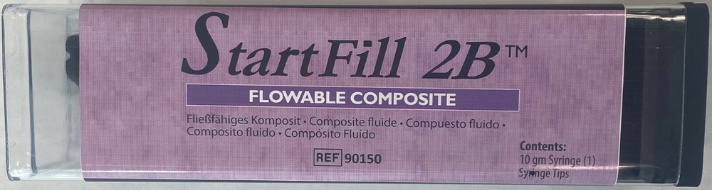 *1-Pack* Zest Dental StartFill 2B Flowable Composite 10 Gram Syringe 90150