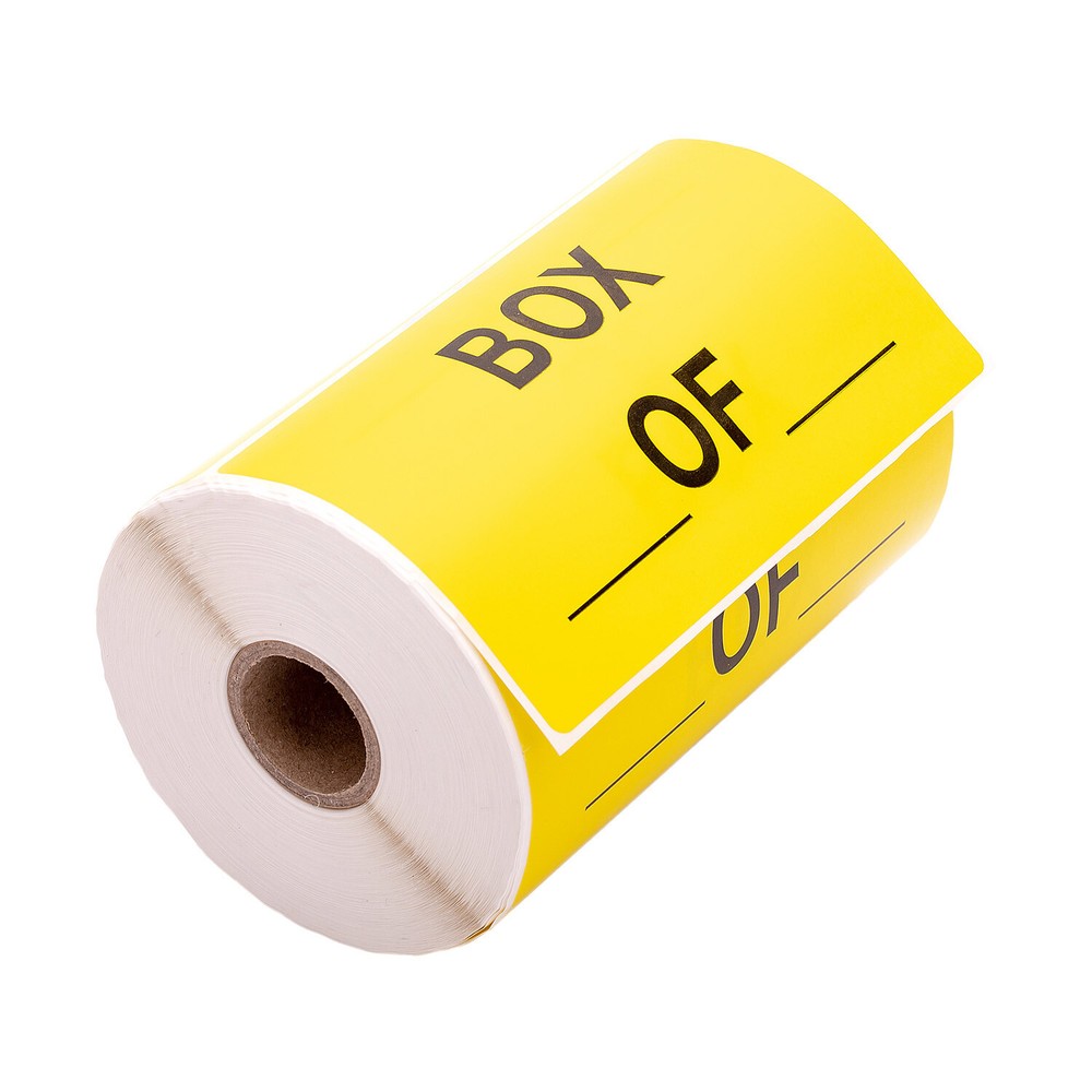Box _ of _ Stickers (5″ x 3″) Large Inventory Labels (1) roll of 500 labels