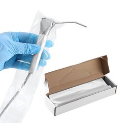 500PCS Dental Air Water Syringe Sleeves Plastic Covers Protective Barrier Clear