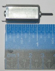 FF-050S Electric DC Motor – 7 VDC – 8500 RPM – 1.5 mm Shaft Diameter