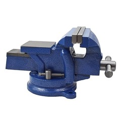 6″ Mechanic Bench Vise Table Top Clamp Press Locking Swivel Base Heavy
