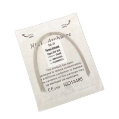 Dental Orthodontic Heat Thermal Activated Niti Rectangular Arch Wires