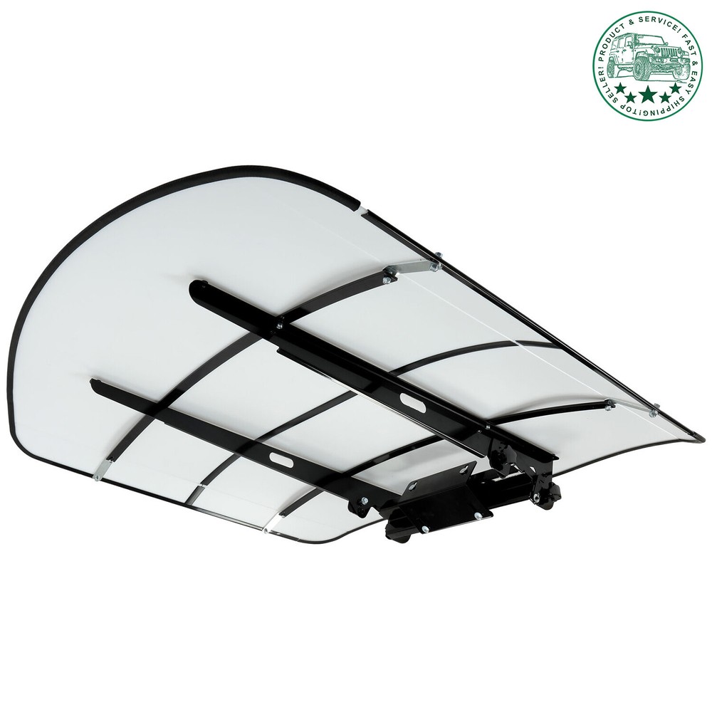 White Tuff Top Tractor Canopy For ROPS 52″ X 52″ w/ Mounting Accessories