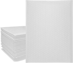 Poly or bubble Mailers Shipping Envelopes Self Sealing Plastic Mailing Bags 2.5