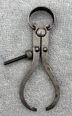 L.S. Starrett, Lot of 6, Machinist, Outside Calipers, 5 Starrett, 1 Unknown, Vtg