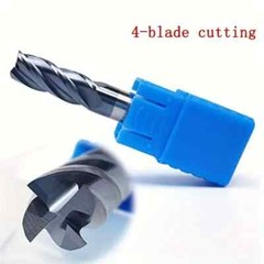 5 PCS 3/8″ 4 FLUTE CARBIDE END MILL – REGULAR LENGTH – TiALN COATED USA