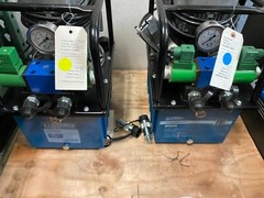 Electric Hydraulic Pump Power Pack 2 Stage Double Acting 110v 10k PSI 488in3 Cap