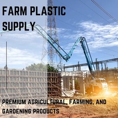 Farm Plastic Supply – Dura Skrim String Reinforced White 20′ x 10′,