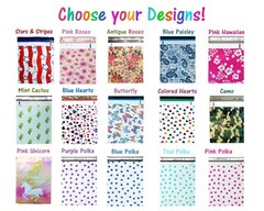 (20-200Pack) 10″ x 13″ Designer Prints FLAT POLY Mailers Business Ship Envelopes