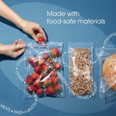 Clear Sealable Zipper Bags – 5×7 – 2 Mil – 1000 Ct