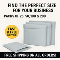 ANY SIZE POLY BUBBLE MAILERS SHIPPING MAILING ENVELOPES SELF SEAL PADDED