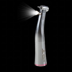 NSK Style Dental LED 45° Degree Surgical High Speed Handpiece Push Button 4 Hole