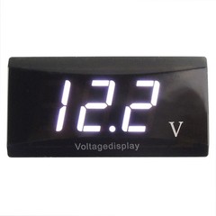 12V Digital LED Display Voltmeter Voltage Gauge Panel Meter Car Motorcycle
